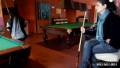 Sophia Playing Pool and Pissing